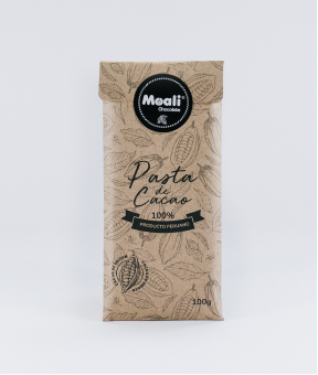 Foto de Chocolate para taza Moali, Pasta de cacao 100% natural 100g.